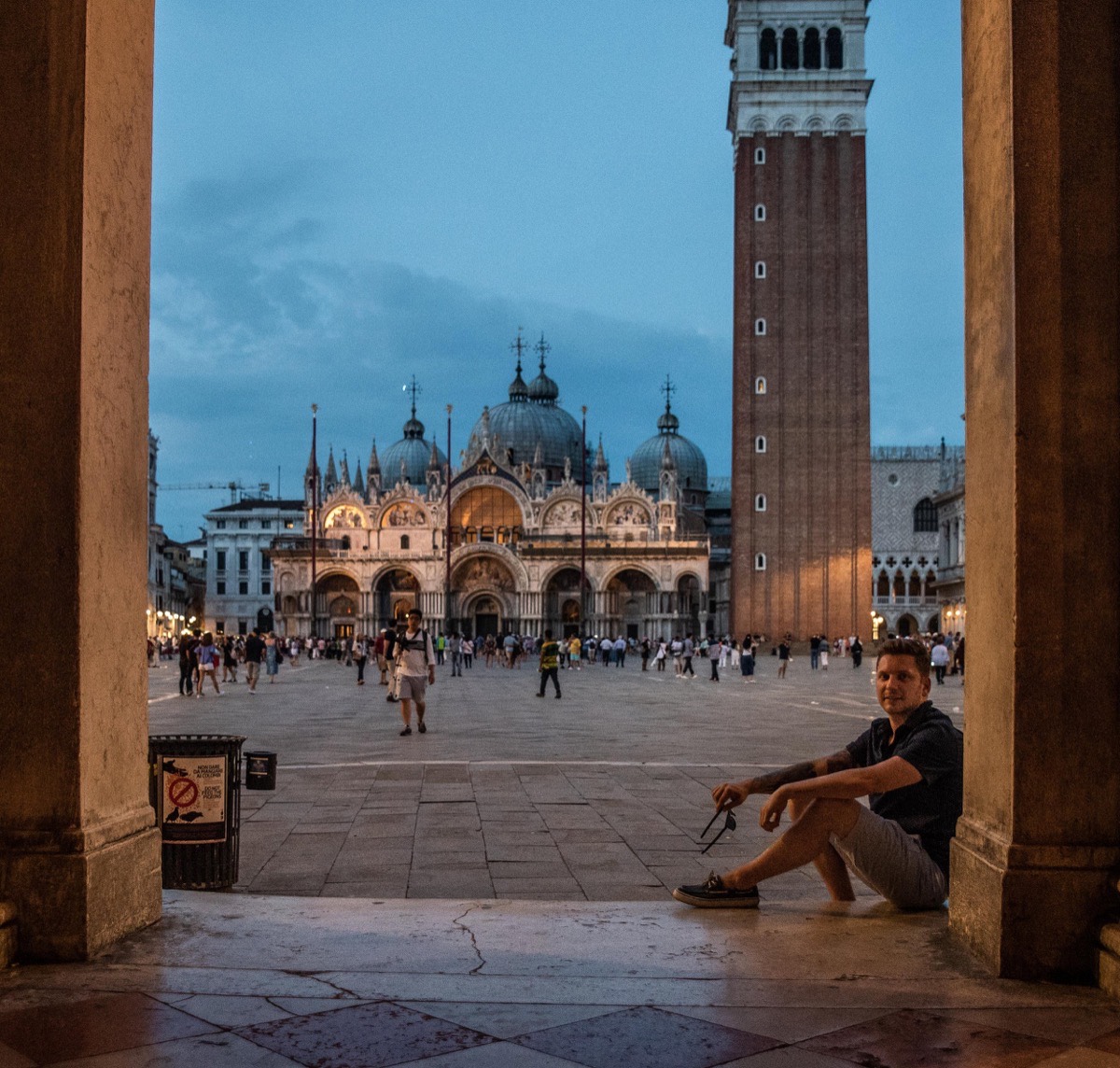 Photographer Steve Wheeler in Venice